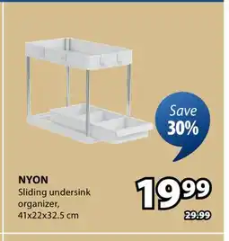 JYSK NYON Sliding undersink organizer offer