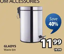 JYSK GLADYS Waste bin offer