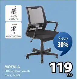 JYSK MOTALA Office chair offer