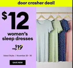 Joe Fresh Women's Sleep Dresses offer