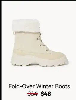Joe Fresh Fold-Over Winter Boots offer