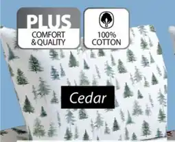 JYSK CEDAR FLANNEL SHEET SET offer