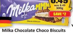 Starsky Milka Chocolate Choco Biscuits offer
