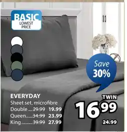 JYSK Everyday Sheet set offer