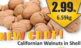 Starsky Californian Walnuts in Shell offer