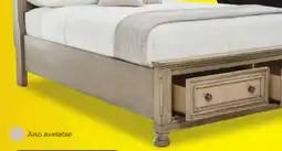 Leon's Windchester 3-Piece Queen Storage Bed - Grey offer