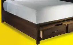 Leon's Rossco 3-Piece Queen Storage Bed - Rustic Oak offer