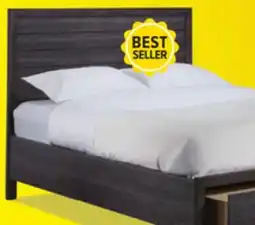 Leon's Miller 3-Piece Queen Storage Bed - Grey offer