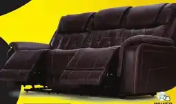 Leon's Laredo Power Reclining Sofa - Walnut offer