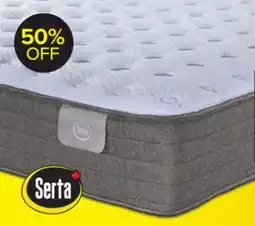 Leon's Serta Panama Firm Queen Mattress offer