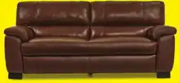 Leon's Maddox Leather Sofa - Cognac offer
