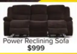 Leon's Maxwell Power Reclining Sofa - Brown offer