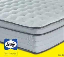 Leon's Sealy Essentials Remy II Firm Eurotop Queen Mattress offer