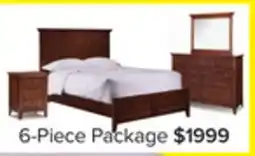 Leon's San Mateo 6-Piece Queen Bedroom Package-Tuscan offer