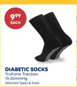 Wellwise by Shoppers TruForm Traction DIABETIC SOCKS offer