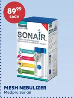 Wellwise by Shoppers Medpro Sonair MESH NEBULIZER offer
