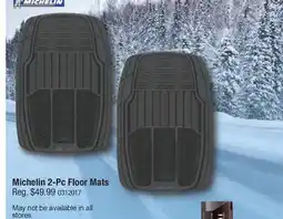 PartSource Michelin 2-Pc Floor Mats offer