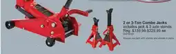 PartSource PRO-SERIES OE 2 or 3-Ton Combo Jacks offer