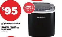 Independent City Market FRIGIDAIRE ICE MAKER BLACK, 26 LB CAPACITY IN 24 HRS offer