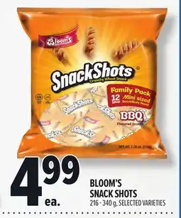Metro BLOOM'S SNACK SHOTS offer