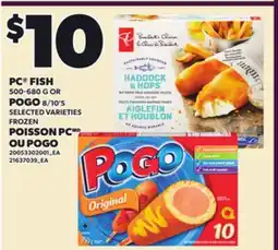 Independent City Market PC FISH, 500-680 G OR POGO, 8/10' S offer