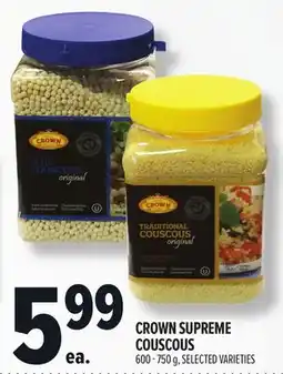 Metro CROWN SUPREME COUSCOUS offer