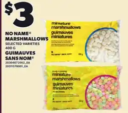 Independent City Market NO NAME MARSHMALLOWS, 400 G offer