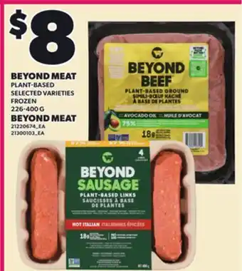 Independent City Market BEYOND MEAT, 226-400 G offer