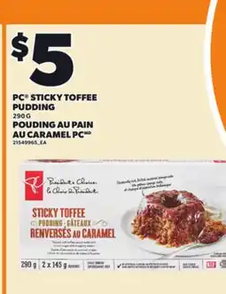 Independent City Market PC STICKY TOFFEE PUDDING, 290 G offer