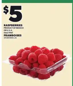 Independent City Market RASPBERRIES offer
