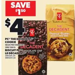 Independent City Market PC THE DECADENT COOKIE, 280/300 G offer