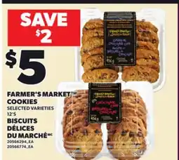 Independent City Market FARMER'S MARKET COOKIES, 12'S offer