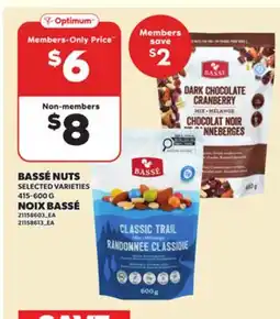 Independent City Market BASSÉ NUTS, 415-600 G offer