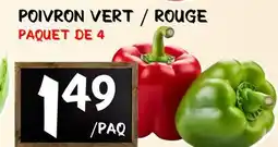 Marche Salaberry POIVRON VERT / ROUGE offer