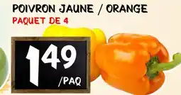 Marche Salaberry POIVRON JAUNE / ORANGE offer
