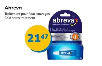 Accès pharma Abreva Cold sores treatment offer