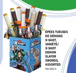 Canadian Tire X-SHOT DEMON SLAYER SWORDS offer