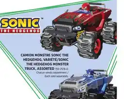 Canadian Tire SONIC THE HEDGEHOG MONSTER TRUCK offer