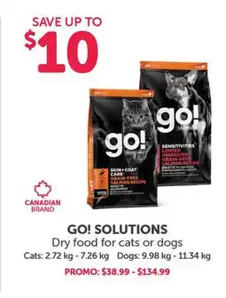 Mondou GO! SOLUTIONS Dry food for cats or dogs offer