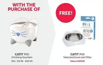 Mondou CATIT PIXI Drinking fountain offer