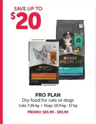 Mondou PURINA PLAN Dry food for cats or dogs offer
