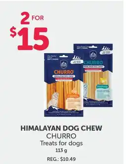Mondou HIMALAYAN DOG CHEW CHURRO Treats for dogs offer