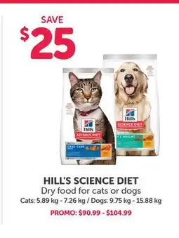 Mondou HILL'S SCIENCE DIET Dry food for cats or offer
