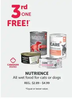 Mondou NUTRIENCE All wet food for cats or dogs offer