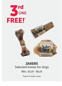 Mondou JAKERS Selected bones for dogs offer