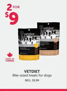 Mondou VETDIET Bite-sized treats for dogs offer