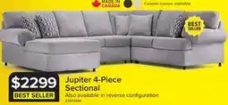 Leon's Jupiter 4-Piece Sectional offer