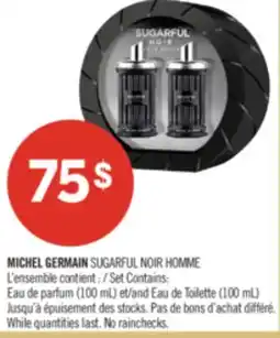 Pharmaprix MICHEL GERMAIN SUGARFUL NOIR HOMME offer