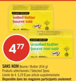 Pharmaprix NO NAME Butter offer