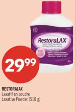 Pharmaprix RESTORALAX Laxative Powder offer